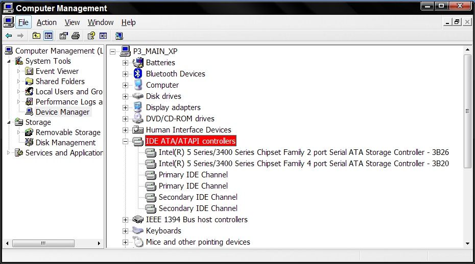 How to switch from IDE to AHCI mode while running XP Windows XP/2000